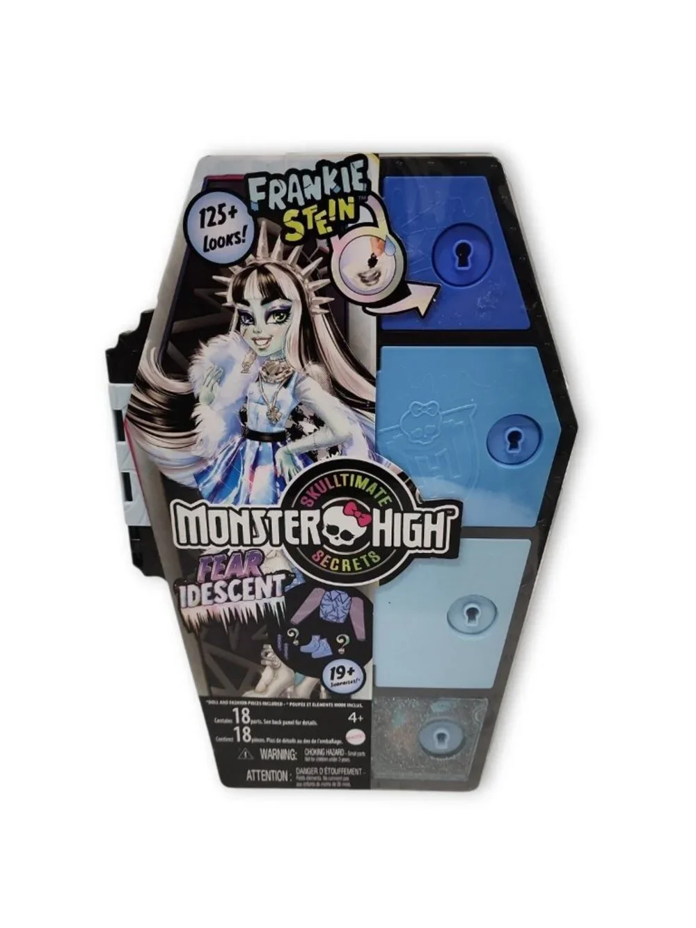 Mattel G3 2023 Monster High Skulltimate Secrets Fearidescent Frankie Stein Doll